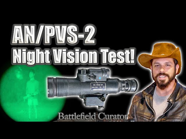 Vietnam War era Starlight Scope Night Test and Review