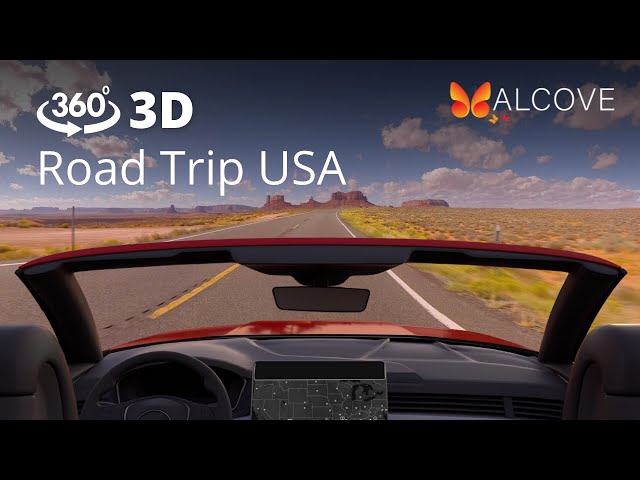 360 3D Road Trip USA - Relaxing cross-country travel - Full series in Alcove on Oculus
