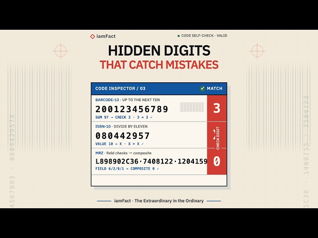 The Hidden Digits That Catch Mistakes on Their Own | iamFact