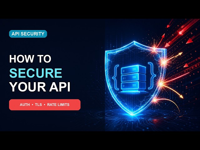How to Build Secure APIs: Auth, Encryption, Rate Limits and Performance