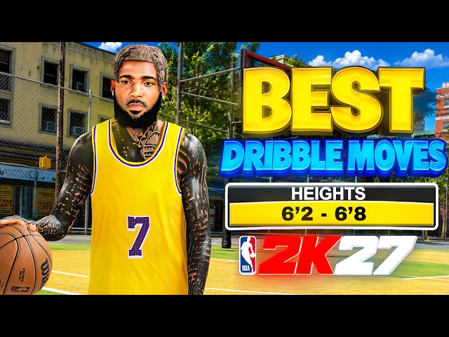 NBA 2K27 BEST DRIBBLE MOVES! The FASTEST Moves to Get OPEN EVERY TIME!