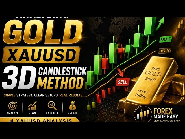 XAUUSD ANALYSIS 3D METHOD BY MJ FX