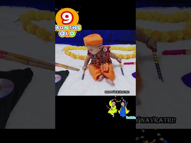 navratri baby photo shoot 🥰😍💓 #cute #religion #nvrchannel #india #youtubeshorts