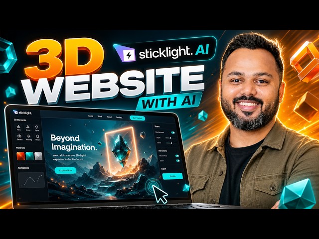 I Created a 3D Website in One Prompt With AI