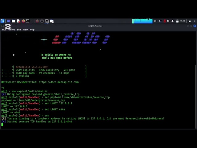 Metasploit Tutorial: Payload & Listener Setup on Kali Linux | Ethical Hacking for Beginners