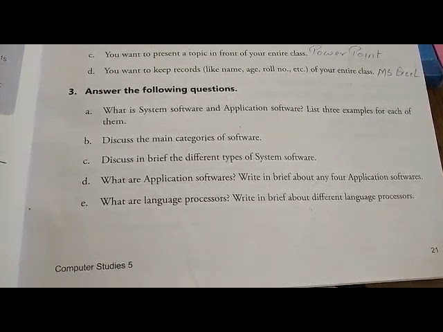 STD V, COMPUTER, CHAPTER 2, Q/A