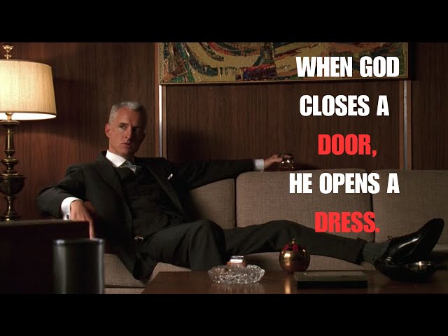 Mad Men:Roger Sterling Stealing Every Scene for 30 Minutes Straight