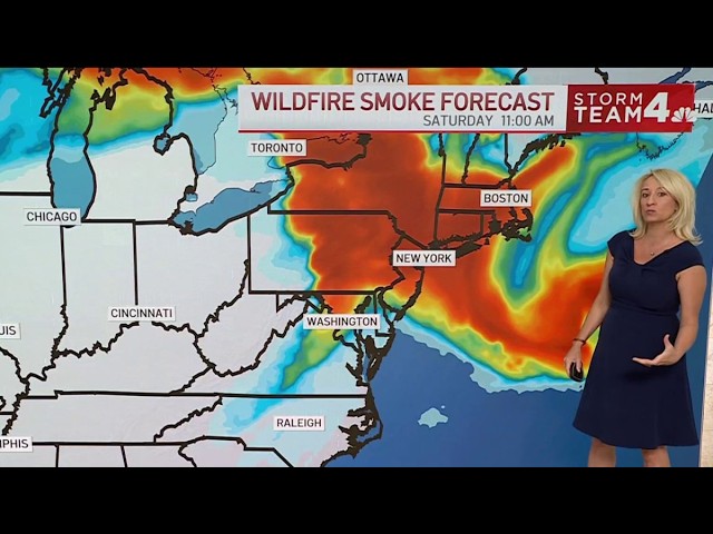 Washington DC Forecast: Tracking poor air quality and Saturday storms | NBC4 Washington