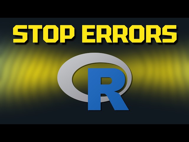 Stop Code Errors From Crashing Your Whole R  Script