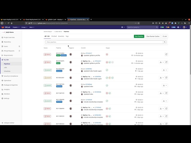 Auto Deploy to EC2
