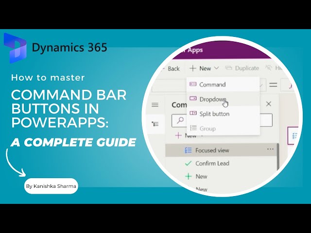How to master Command Bar Buttons in Powerapps: A complete guide