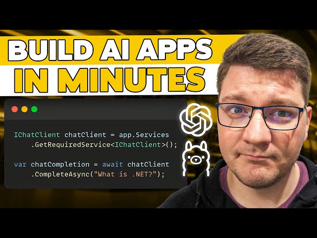 Building AI Apps in .NET Just Got 10x Easier - Microsoft.Extensions.AI