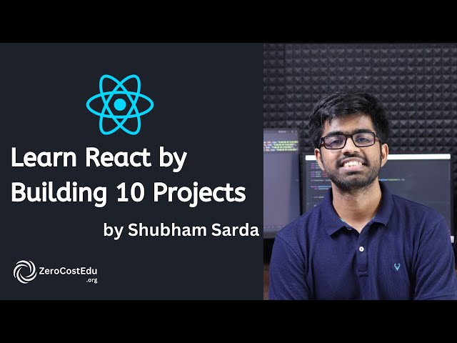 Learn React.js by Building 10 Projects - Full Course (Part 1/5) | @UnwiredLearning