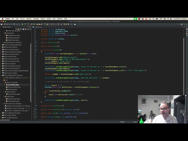 Java HashSet setItUp