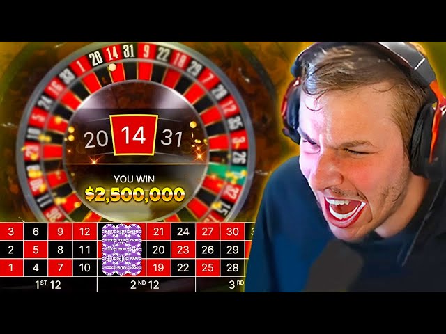 THE CRAZIEST ROULETTE WIN I’VE HAD ALL YEAR!! ($2.5 MILLION NIGHT)