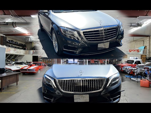 How to change a 2016 Mercedes Benz S550 Grill (New Grill Swap)