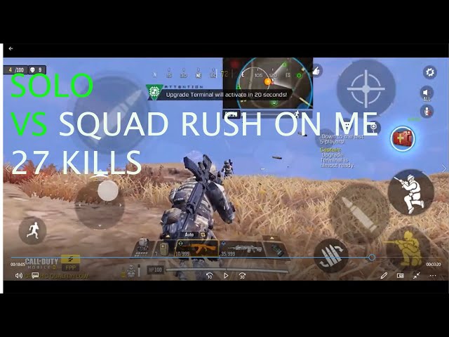 COD SOLO VS SQUAD RUSH ON ME- 27 KILLS | ConQueror GaminG | ConQuerorGuy