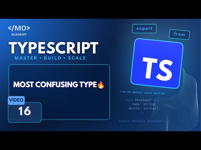 Never Type in TypeScript 🚀 | Complete Beginner Guide with Real Examples (2026)