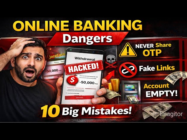 Online Banking Precautions Everyone Must Know | Stay Safe @Androidbasics 
