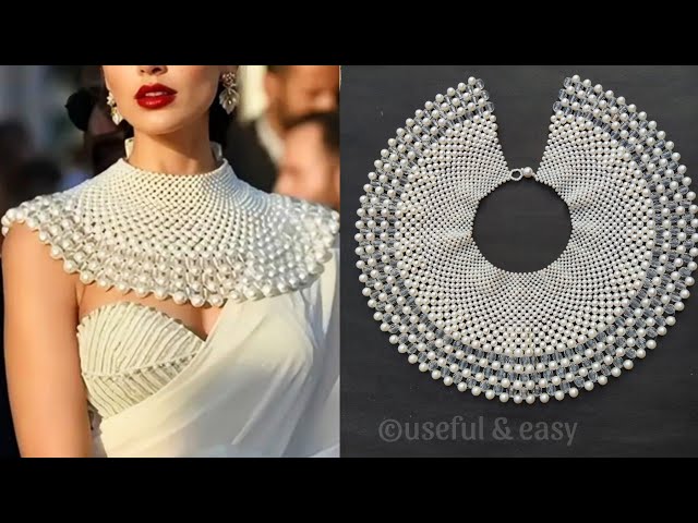 DIY Luxe: How To Make Pearl Cape At Home/ Useful & Easy