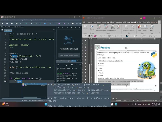 Adv. Programming for Cybersecurity (String & Text file Q1)