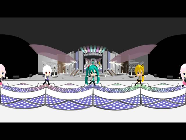 [MMD 360°] - Love & Joy  - miku neru haku IA Rummy