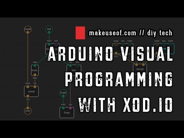Arduino Visual Programming, with XOD.io