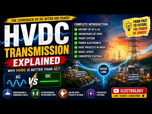 Why HVDC is Replacing HVAC? Complete HVDC Transmission Explained