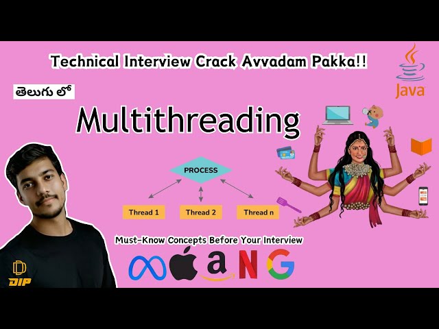 Mastering Multithreading in Java: Synchronization, Locks, and Concurrency Explained #codingintelugu