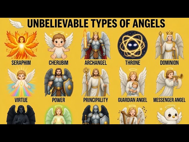 15 Mysterious Types of Angels You Didn’t Know Exist