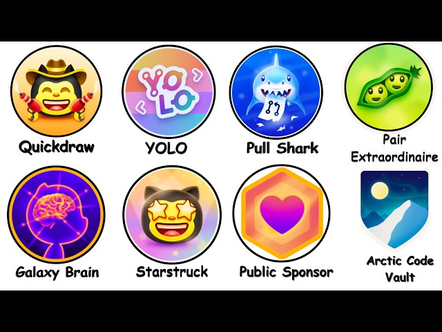 Every Github Badge Explained in 8 Minutes!