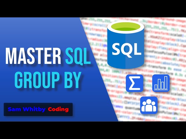 SQL Aggregate Functions & GROUP BY Explained (COUNT, SUM, AVG, MAX, MIN)