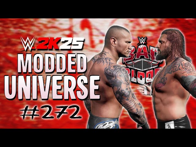 BAD BLOOD - WWE 2K25 Modded Universe Mode - Episode 272