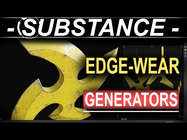 Substance Painter: Automatic Edge-Wear (FAST!!)