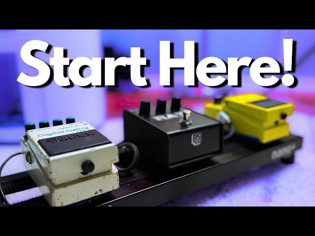 80% of The Sounds You Want Will Come From These 3 Pedals