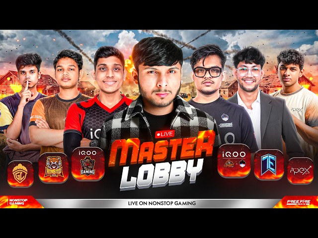 NG DEATH LOBBY LIVE 🔥😍 || FT- NG, TAG, TG, TE, S8UL, TSG, RNTX, RES, RNX, GODL #iQOO  #iQOOZ11