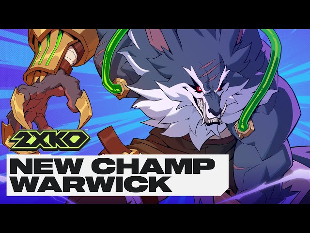 Warwick Gameplay Reveal Trailer | 2XKO