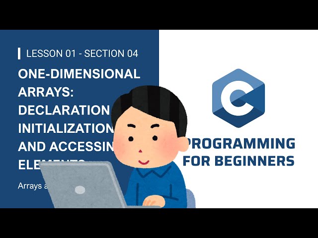 One-Dimensional Arrays: Declaration, initialization, and accessing elements - L1 - S4
