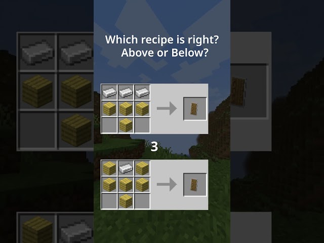 How to craft a Shield in Minecraft Java and Bedrock Edition.