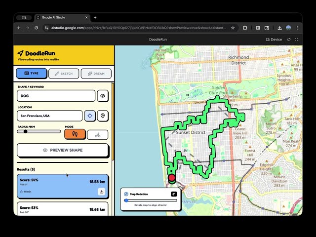 DoodleRun demo