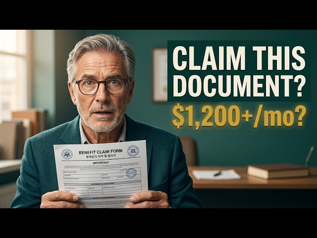 The Document Most Retirees Never File - and What It’s Worth Every Month