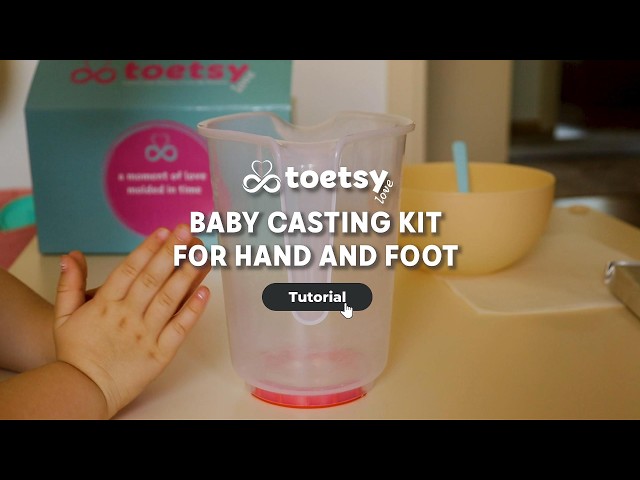 How to Use the Toetsy Baby Casting Kit | Step-by-Step Hand & Foot Mold Tutorial