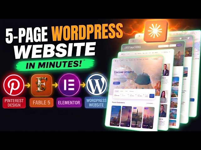 Fable 5 Just Changed WordPress Web Design Forever (Pinterest To Wordpress)