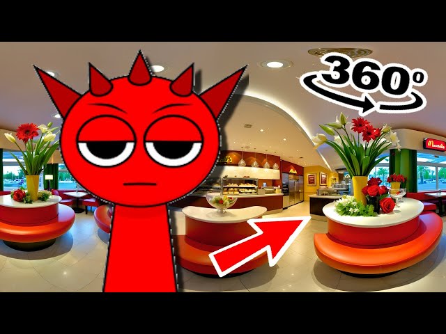Find Raddy Incredibox Sprunki  in 360° VR  Animation