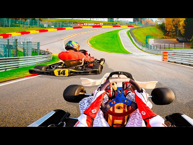 I Survived a Go-Kart Race on a Formula 1 Track