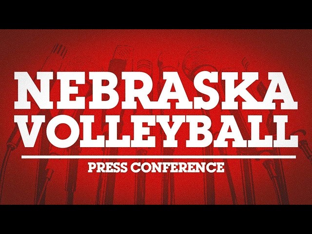 🎙️ Conferencia de prensa post-partido vs. UCLA | Voleibol de Nebraska