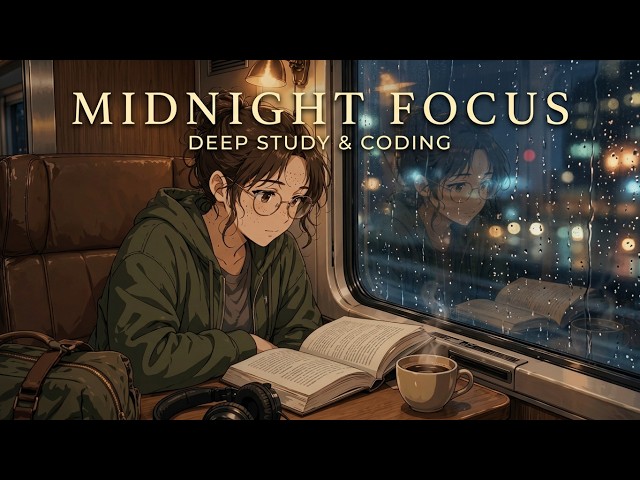 Midnight Focus |  Deep Study, Coding & Focus Music