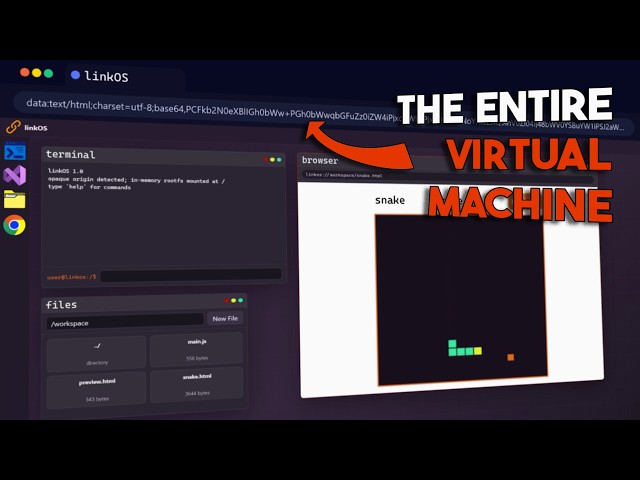 I Compressed An Entire VM Into A Single URL