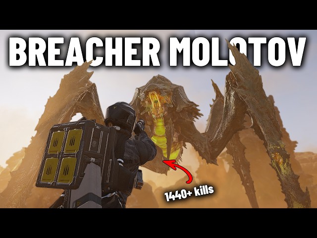 Helldivers 2 – The NEW Breacher Molotov Loadout Is Actually Insane (Solo, Max Difficulty)