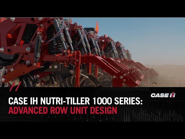 Case IH Nutri-Tiller 1000 Series: High-Efficiency Strip-Till